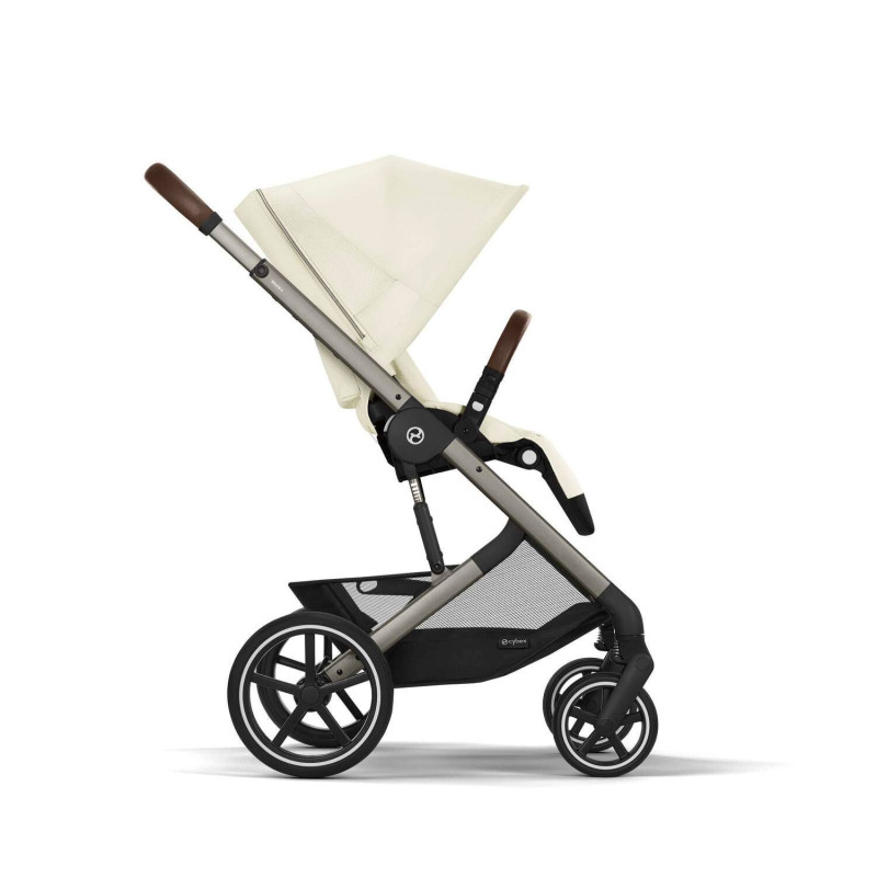 Коляска Cybex Balios S Lux Seashell Beige (Taupe Frame)