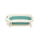 Складна силіконова ванна Twins Aqua Green