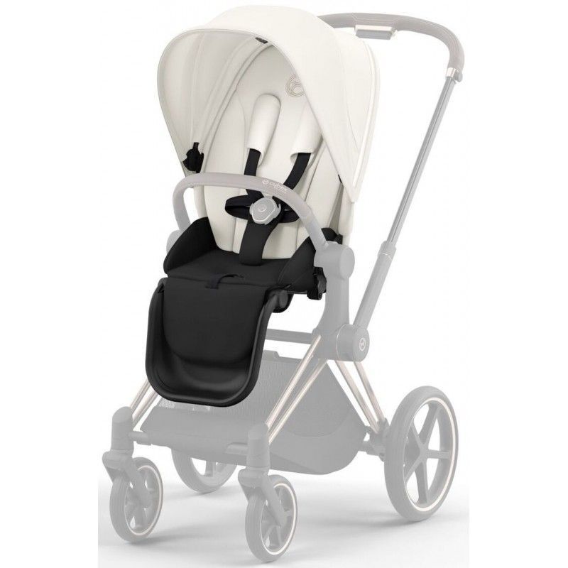 Чохол тканинний для прогулянкового блоку Cybex Priam Off White