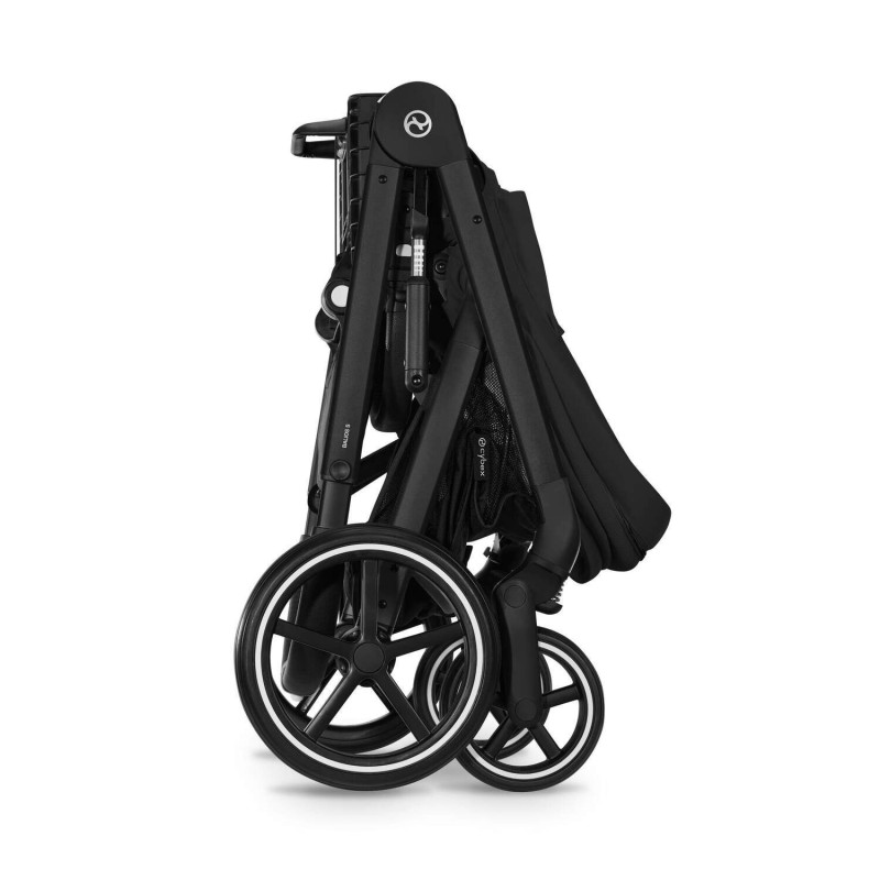 Коляска Cybex Balios S Lux Moon Black (Black Frame)