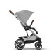 Коляска Cybex Balios S Lux Stone Grey (Silver Frame)