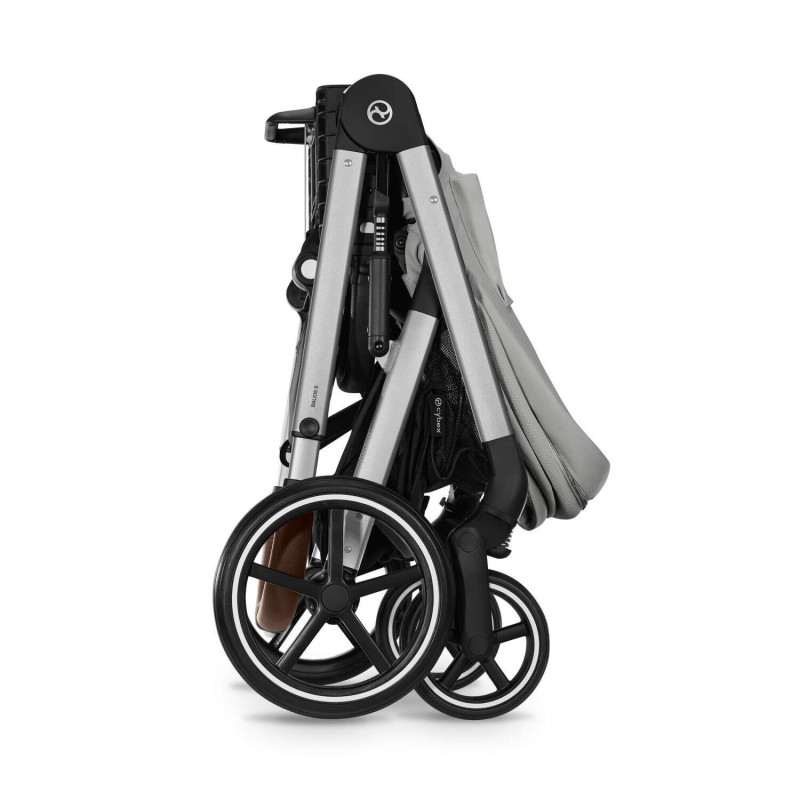 Коляска Cybex Balios S Lux Stone Grey (Silver Frame)