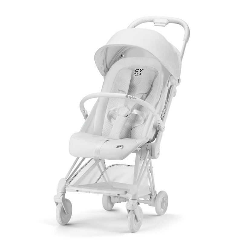 Коляска Cybex Coya Urban Mobility White (з бампером та дощовиком)