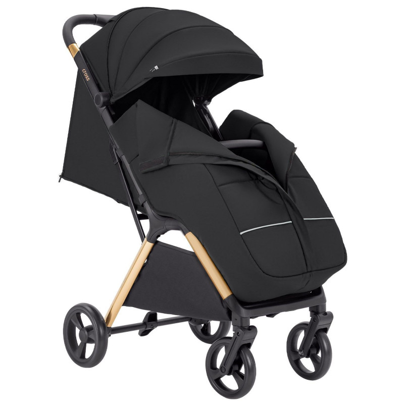 Прогулянкова коляска CARRELLO Cross CRL-5523 Raven Black /1/