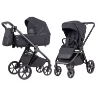 Коляска універсальна CARRELLO Omega CRL-6540/1 Meteor Grey (2in1) /1/