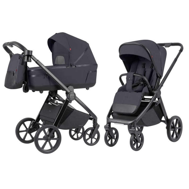 Коляска універсальна CARRELLO Omega CRL-6540/1 Meteor Grey (2in1) /1/