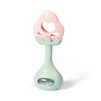 Прорізувач Babyono розвиваючий з брязкальцем "Полуничка" 499/03