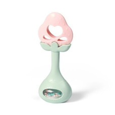 Прорізувач Babyono розвиваючий з брязкальцем "Полуничка" 499/03