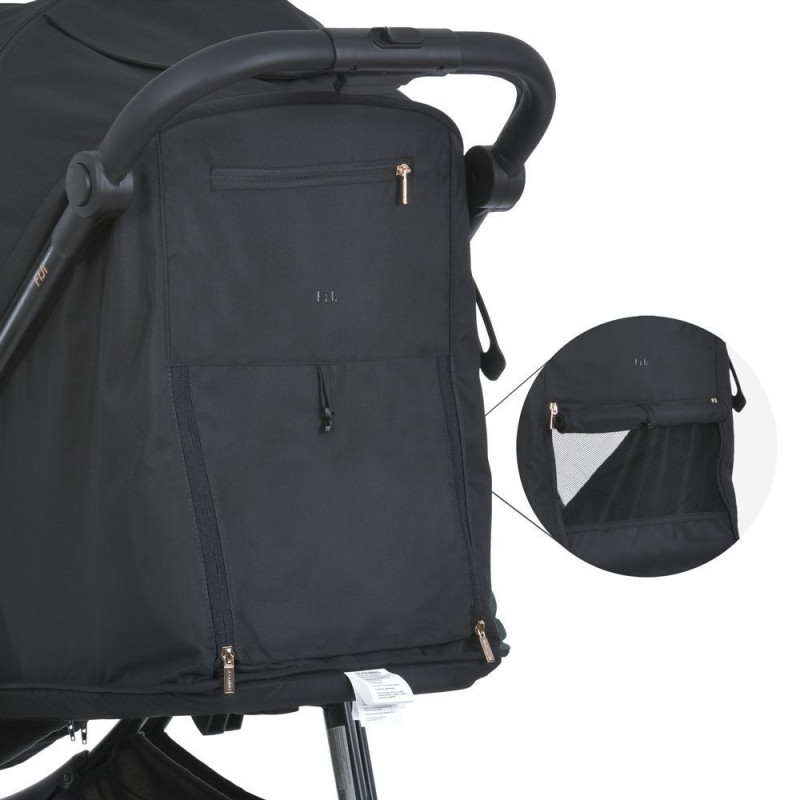 Коляска дитяча ElCamino ME 1113-2 FIJI Black Matt
