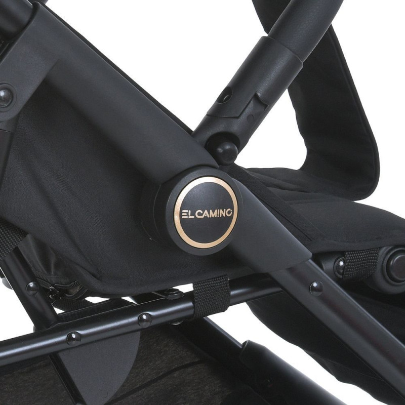 Коляска дитяча ElCamino ME 1113-2 FIJI Black Matt