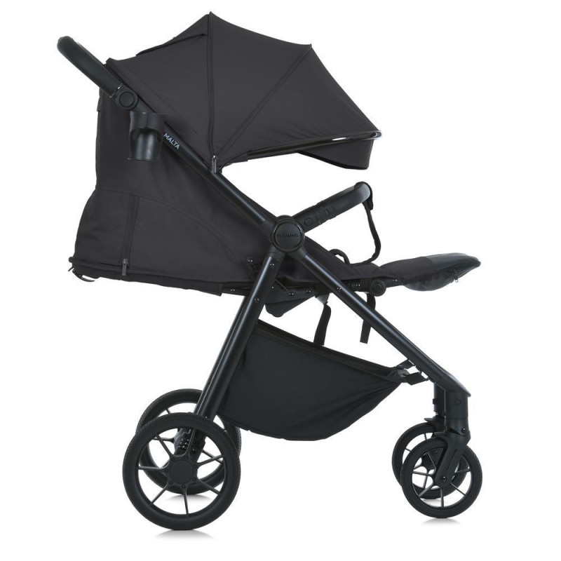 Коляска дитяча ElCamino ME 1182 MALTA Black Onyx