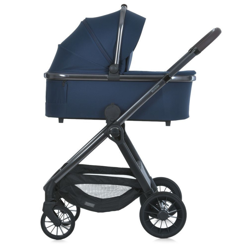 Коляска універсальна 2в1 ElCamino ME 1183 RIVIERA Iris Blue