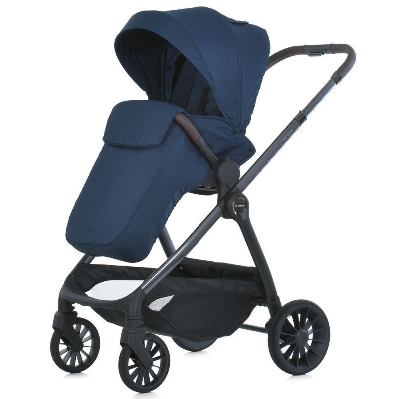 Коляска універсальна 2в1 ElCamino ME 1183 RIVIERA Iris Blue