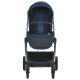 Коляска універсальна 2в1 ElCamino ME 1183 RIVIERA Iris Blue