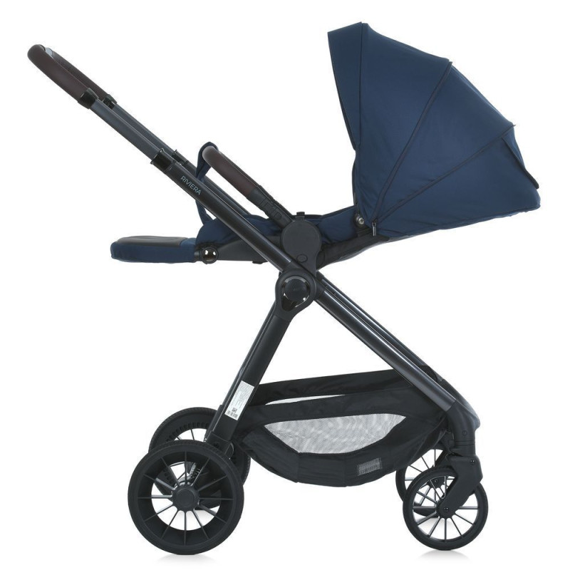 Коляска універсальна 2в1 ElCamino ME 1183 RIVIERA Iris Blue
