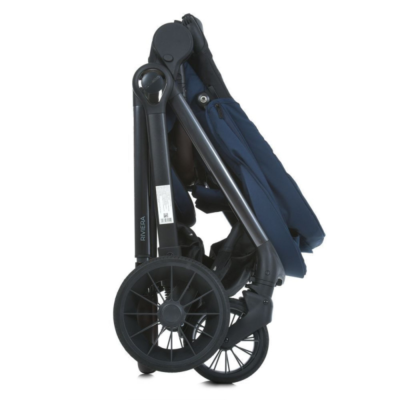 Коляска універсальна 2в1 ElCamino ME 1183 RIVIERA Iris Blue