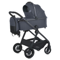 Коляска універсальна 2в1 ElCamino ME 1183 RIVIERA Asphalt Gray
