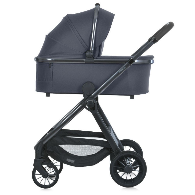 Коляска універсальна 2в1 ElCamino ME 1183 RIVIERA Asphalt Gray