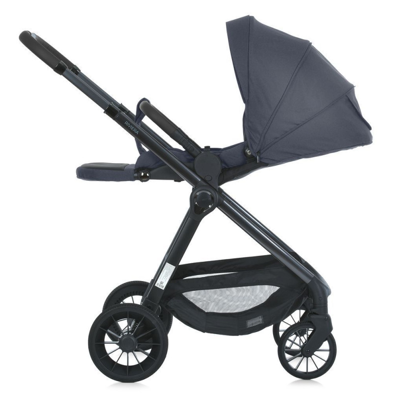 Коляска універсальна 2в1 ElCamino ME 1183 RIVIERA Asphalt Gray