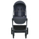 Коляска універсальна 2в1 ElCamino ME 1183 RIVIERA Asphalt Gray