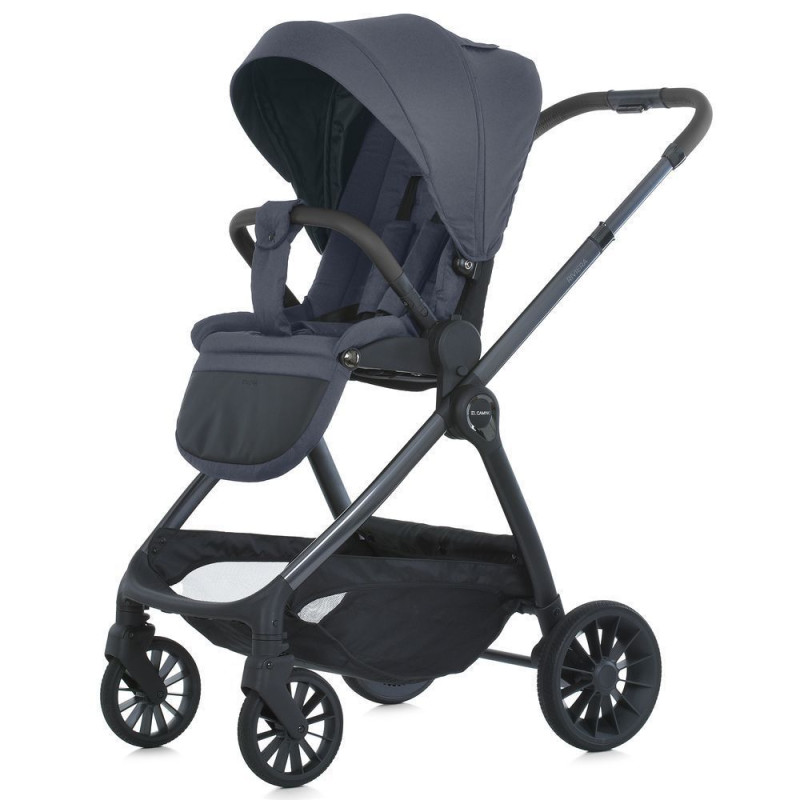 Коляска універсальна 2в1 ElCamino ME 1183 RIVIERA Asphalt Gray