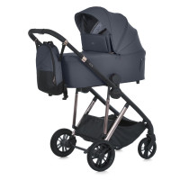 Коляска універсальна 2в1 ElCamino ME 1190 COIL Asphalt Gray
