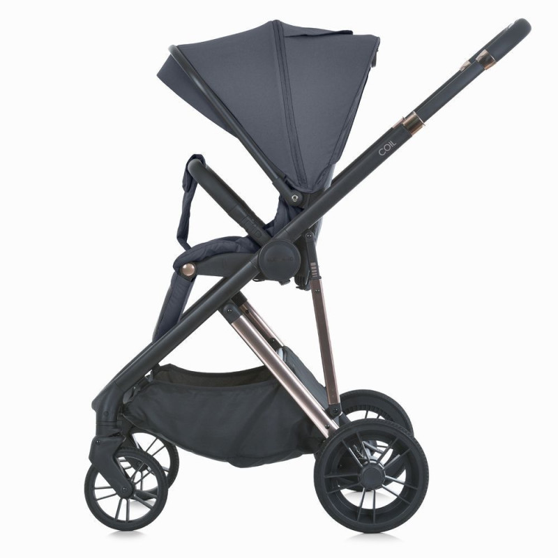 Коляска універсальна 2в1 ElCamino ME 1190 COIL Asphalt Gray