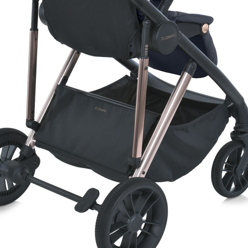 Коляска універсальна 2в1 ElCamino ME 1190 COIL Asphalt Gray