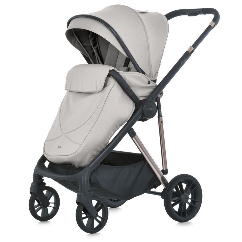 Коляска універсальна 2в1 ElCamino ME 1190 COIL Cloud Beige