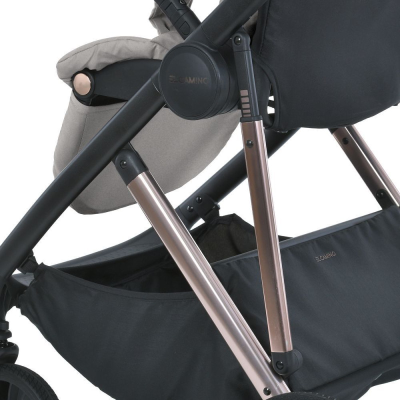 Коляска універсальна 2в1 ElCamino ME 1190 COIL Cloud Beige