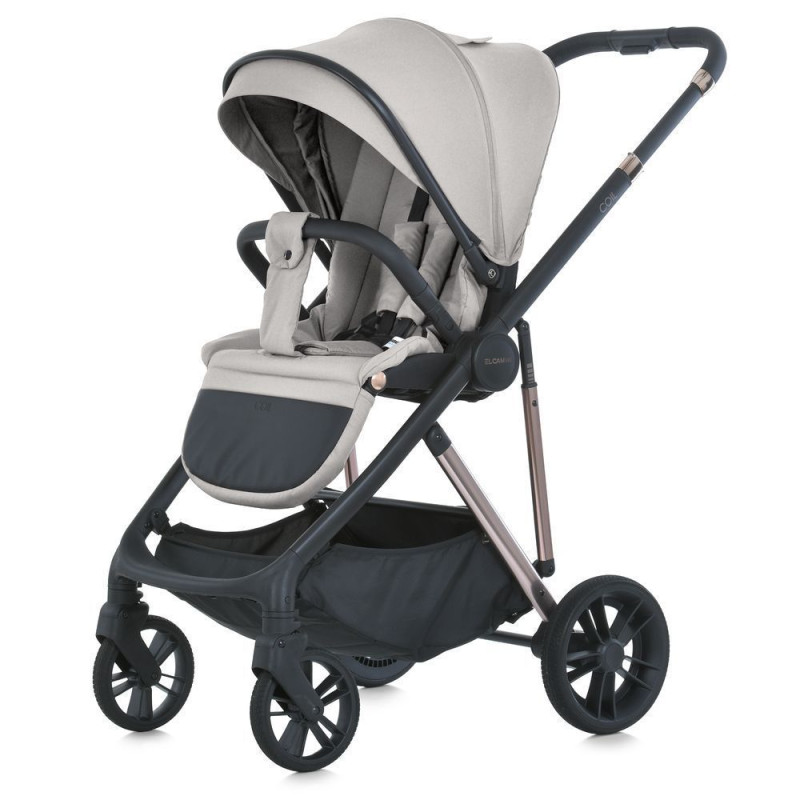 Коляска універсальна 2в1 ElCamino ME 1190 COIL Cloud Beige