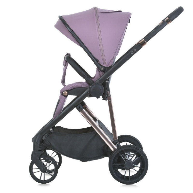 Коляска універсальна 2в1 ElCamino ME 1190 COIL Grape Pink