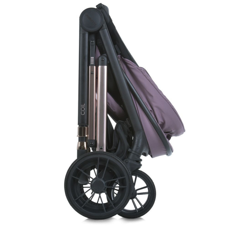 Коляска універсальна 2в1 ElCamino ME 1190 COIL Grape Pink