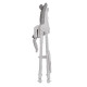 Стільчик ElCamino ME 1037 CRYSTAL Bear Gray