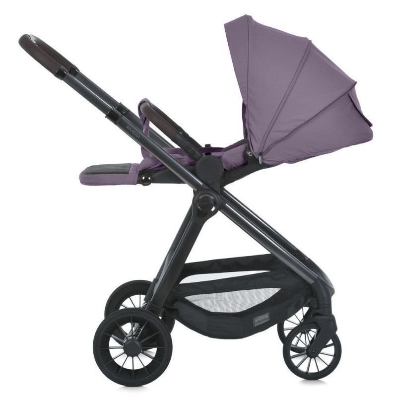 Коляска універсальна 2в1 ElCamino ME 1183 RIVIERA Grape Pink