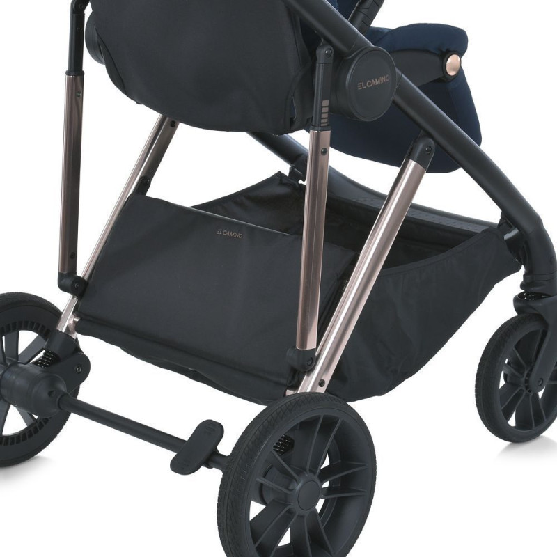 Коляска універсальна 2в1 ElCamino ME 1190 COIL Iris Blue
