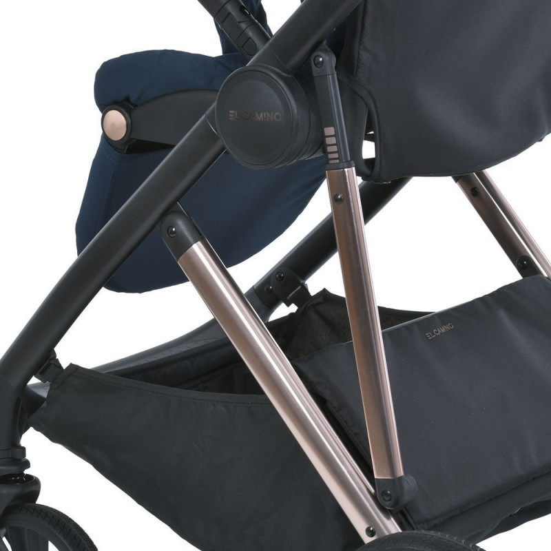 Коляска універсальна 2в1 ElCamino ME 1190 COIL Iris Blue