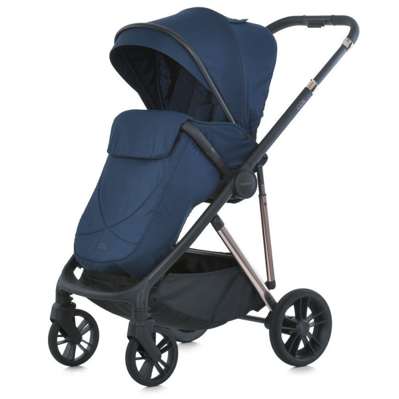 Коляска універсальна 2в1 ElCamino ME 1190 COIL Iris Blue