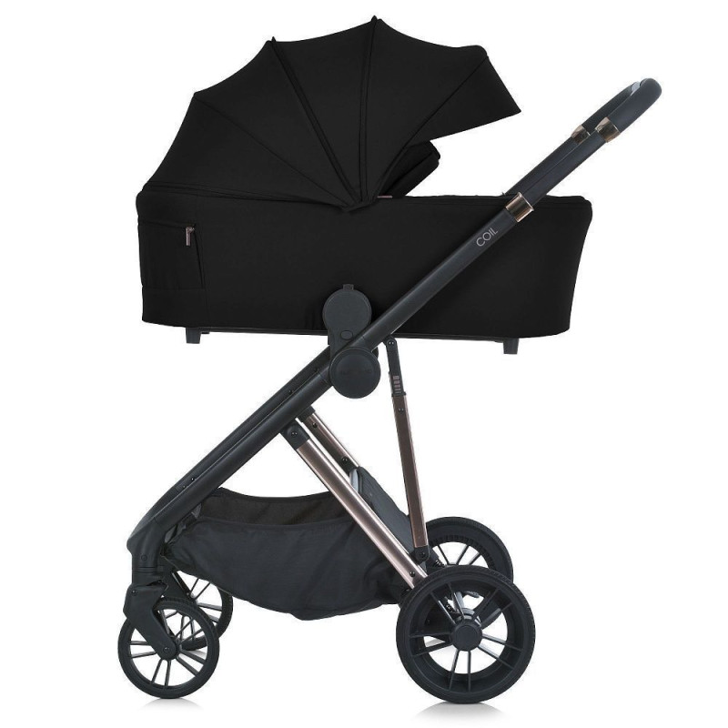 Коляска універсальна 2в1 ElCamino ME 1190 COIL Jet Black