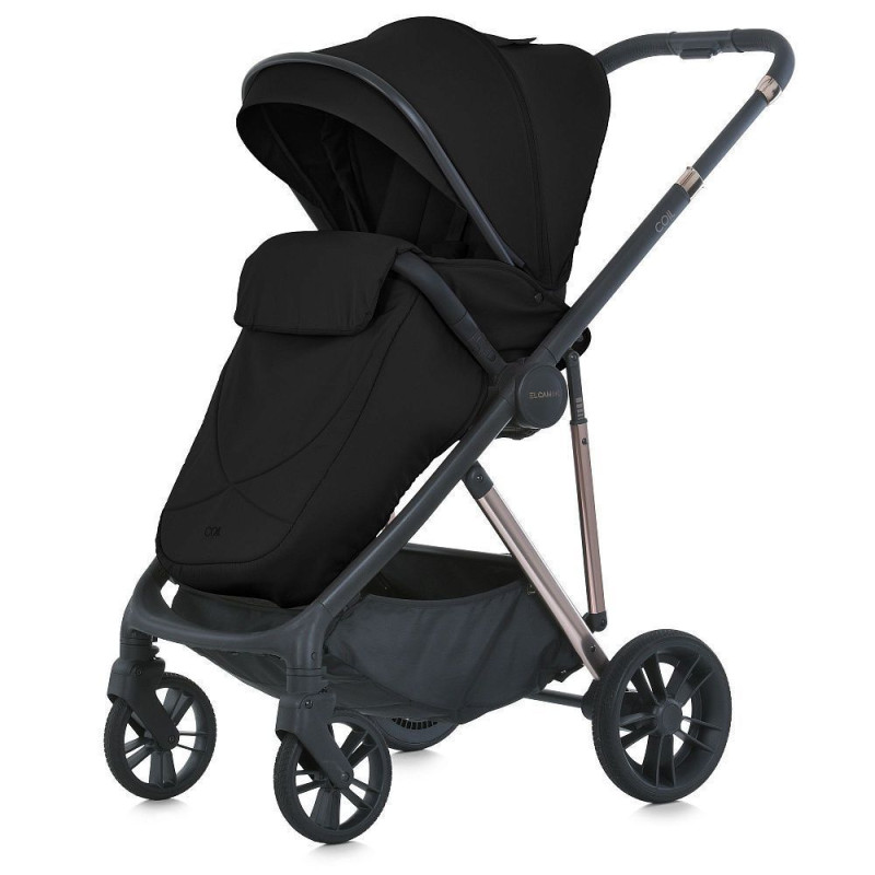Коляска універсальна 2в1 ElCamino ME 1190 COIL Jet Black