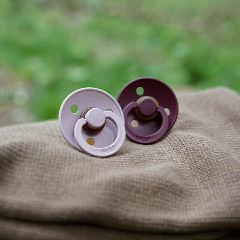 Пустушка Bibs Round Latex Elderberry розмір 2