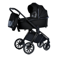 Коляска універсальна 2в1 ElCamino Prestige ME 1124-2 Black