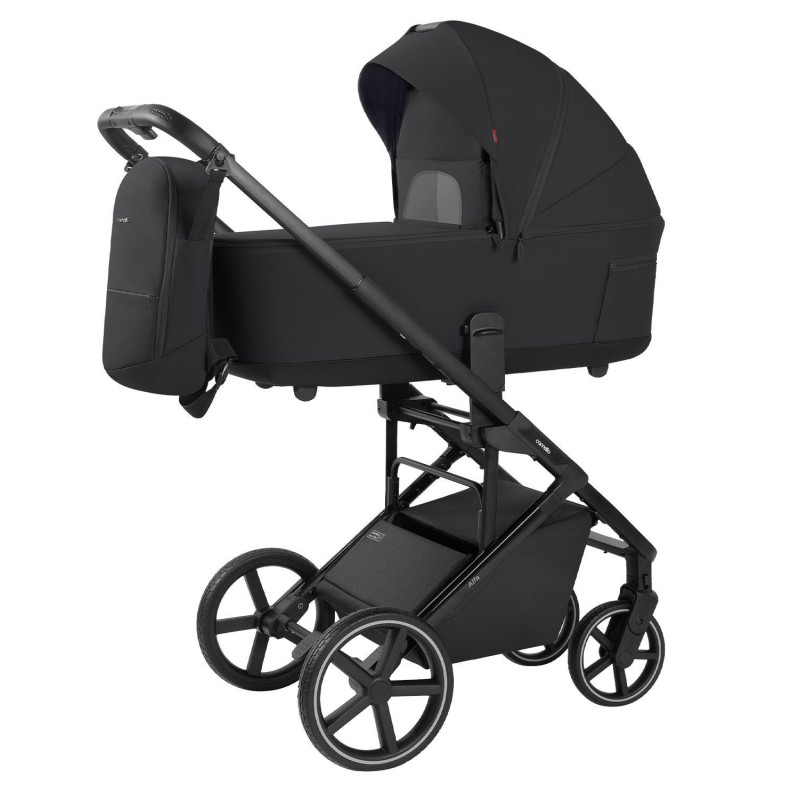 Коляска універсальна CARRELLO Alfa CRL-6522 (2in1) Rock Black /1/