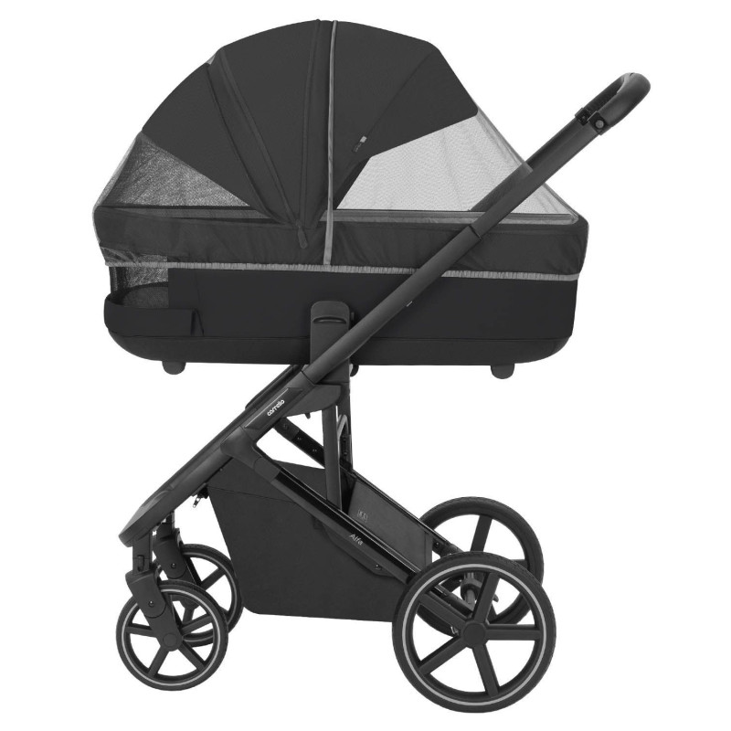 Коляска універсальна CARRELLO Alfa CRL-6522 (2in1) Rock Black /1/