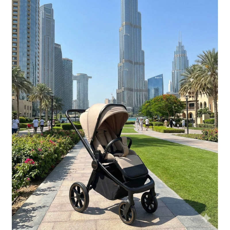 Коляска універсальна CARRELLO Epica CRL-8510 (2in1) Almond Beige /1/