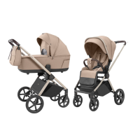 Коляска універсальна CARRELLO Ultra CRL-6527 2в1 Floral Beige /1/