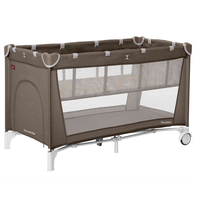 Манеж CARRELLO Piccolo+ CRL-18102 Chocolate Brown со вторым дном /1/ MOQ