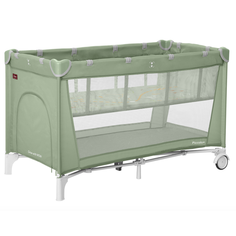 Манеж CARRELLO Piccolo+ CRL-18102 Mint Green со вторым дном /1/ MOQ