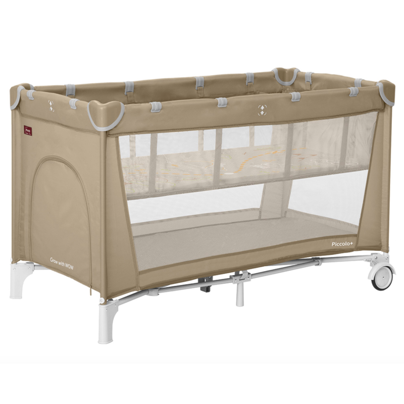 Манеж CARRELLO Piccolo+ CRL-18102 Sand Beige со вторым дном /1/ MOQ