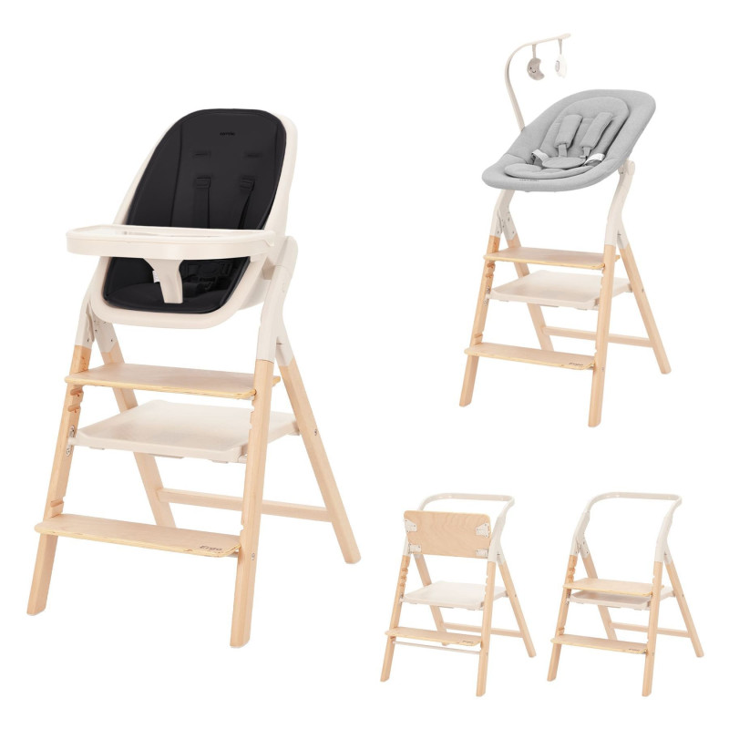 Стілець для годування CARRELLO Ergo CRL-16701 Obsidian Black /1/ MOQ